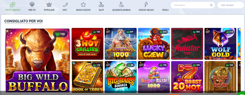 20bet giochi casino